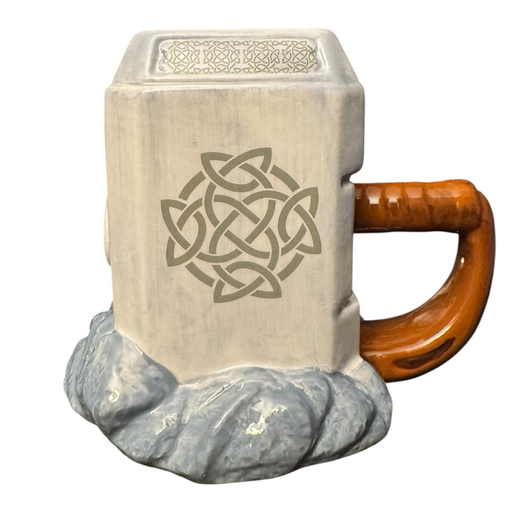 Marvel Avengers Thor Hammer Ceramic Mug - Picture 5 of 7